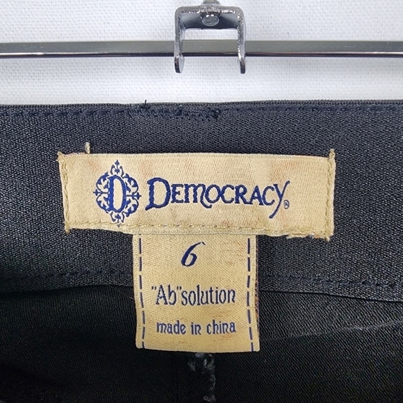 Democracy "Ab"solution Black Skinny Jeans SIZE 6 - Picture 6 of 7